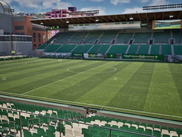 Providence Park - Section 98 Seat View