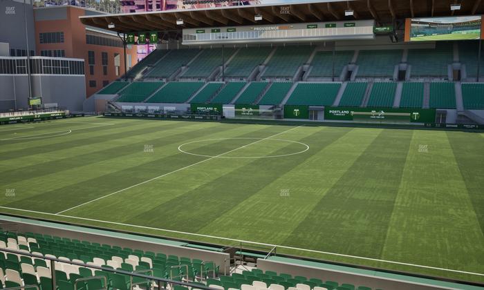 Providence Park - Section 98 Seat View