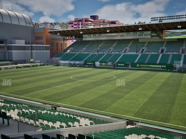 Providence Park - Section 99 Seat View
