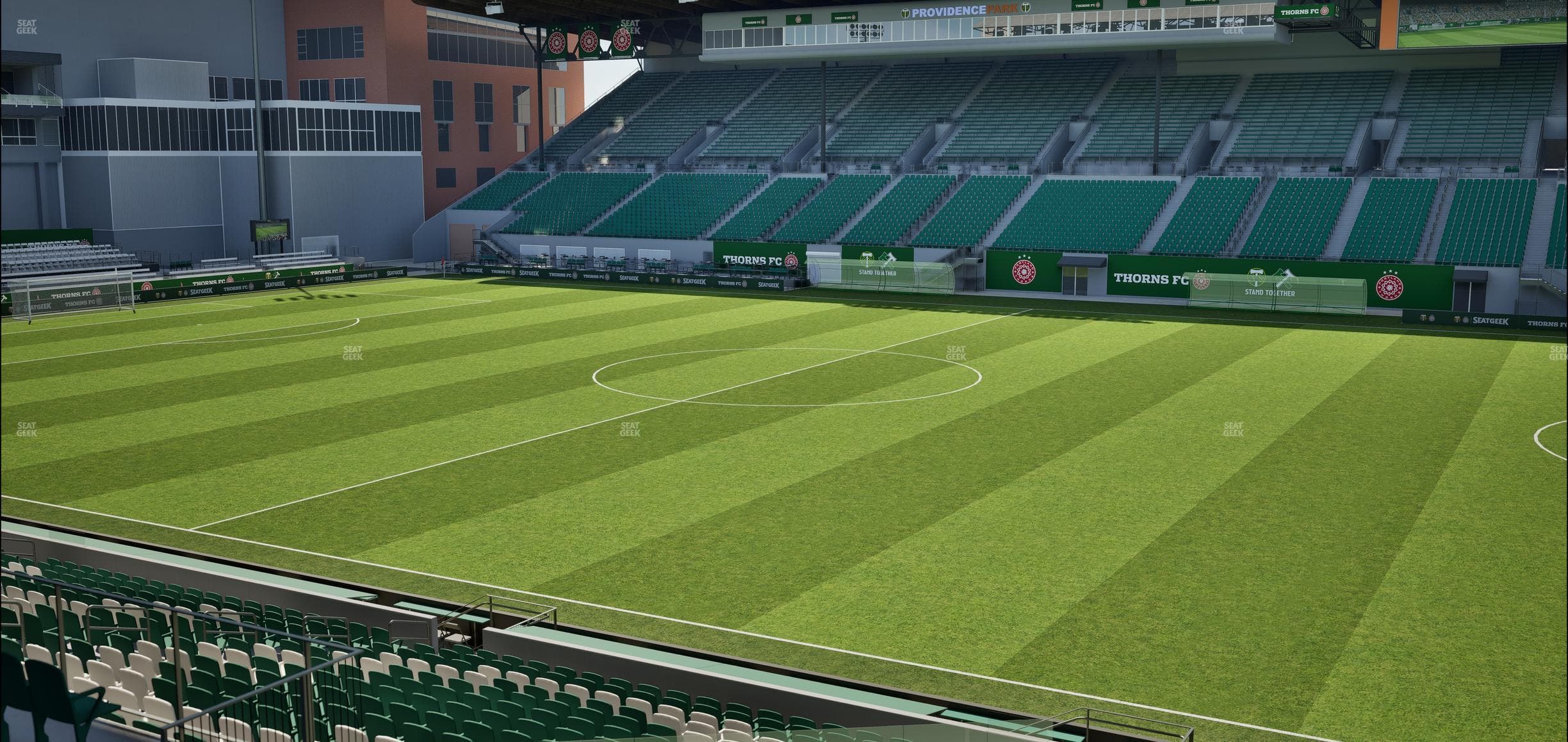 Providence Park - Section 99 Seat View