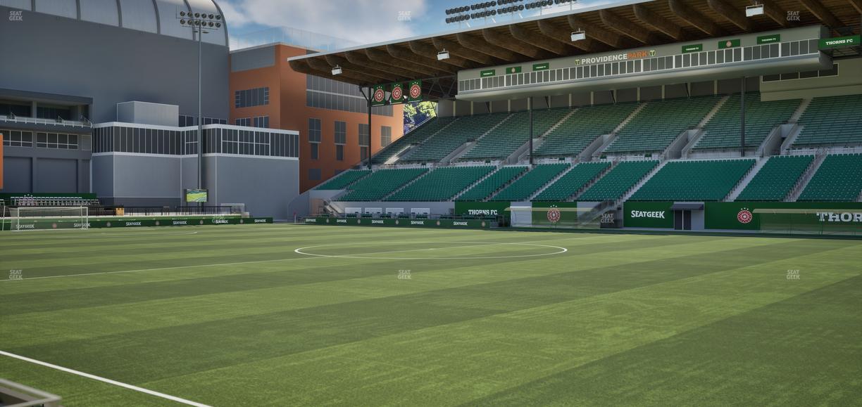 Providence Park - Section 99 Seat View