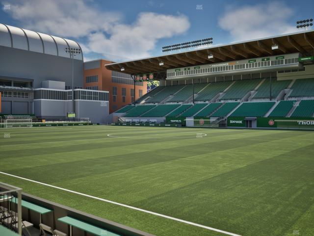 Providence Park - Section 99 Seat View