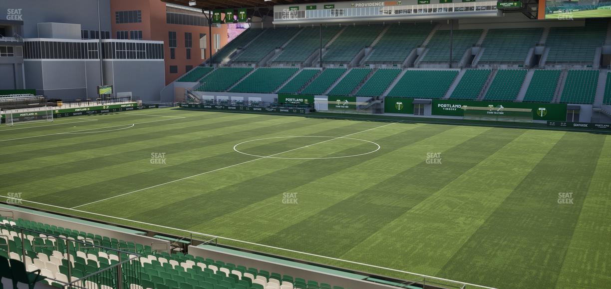 Providence Park - Section 99 Seat View