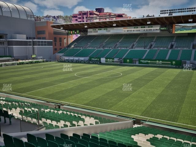Providence Park - Section 99 Seat View