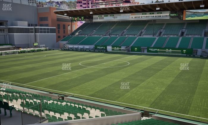 Providence Park - Section 99 Seat View