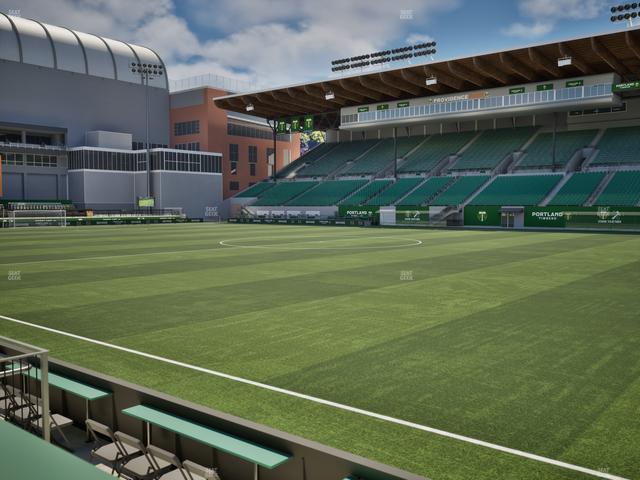 Providence Park - Section 99 Seat View