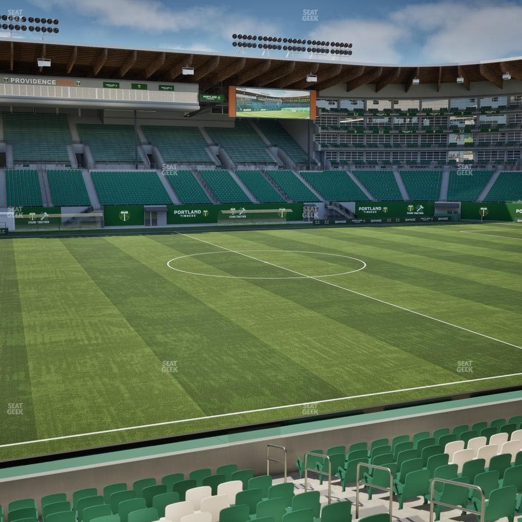 Providence Park - Section Club 1 Seat View