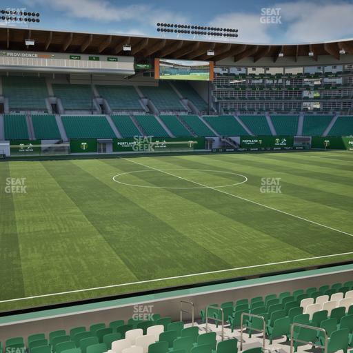 Providence Park - Section Club 1 Seat View