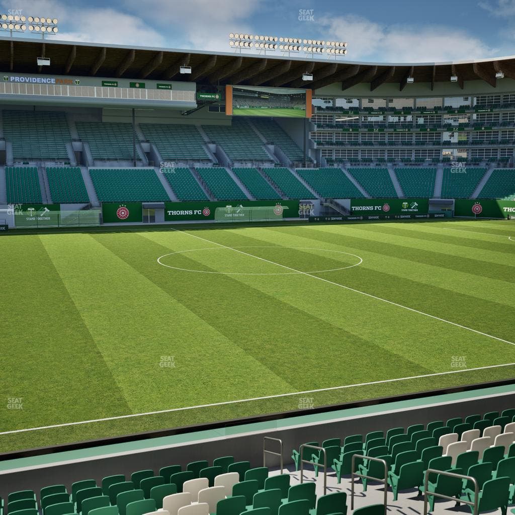 Providence Park - Section Club 1 Seat View