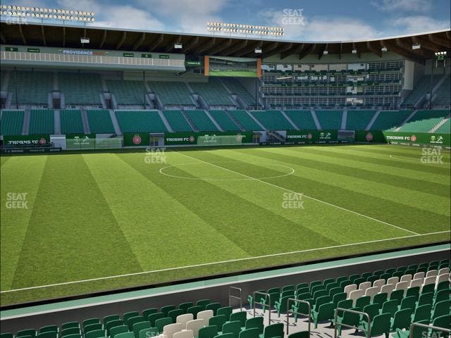Providence Park - Section Club 1 Seat View