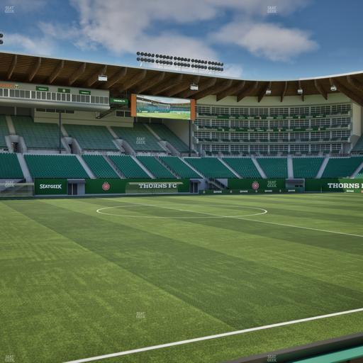 Providence Park - Section Club 1 Seat View