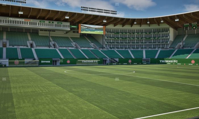 Providence Park - Section Club 1 Seat View