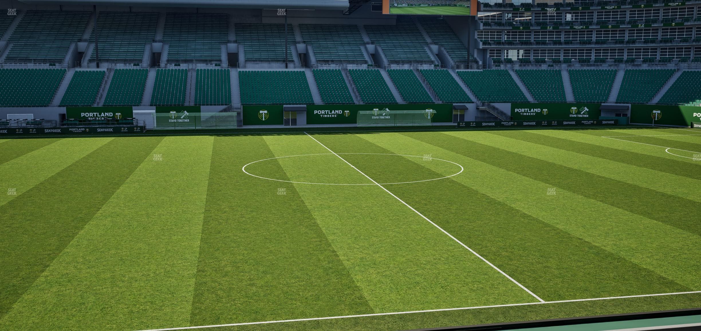 Providence Park - Section Club 2 Seat View