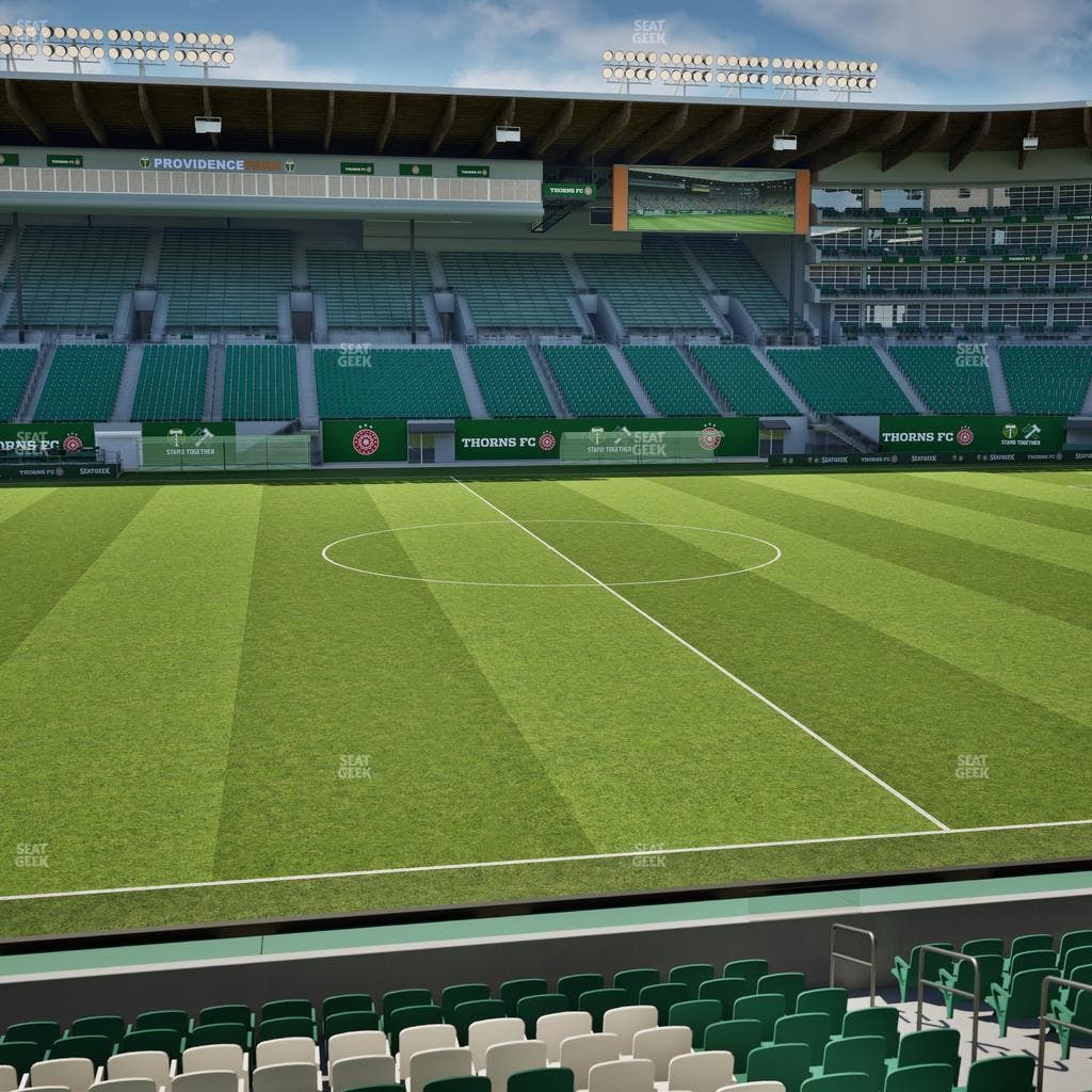 Providence Park - Section Club 2 Seat View