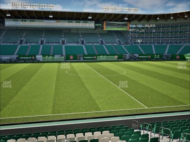 Providence Park - Section Club 2 Seat View