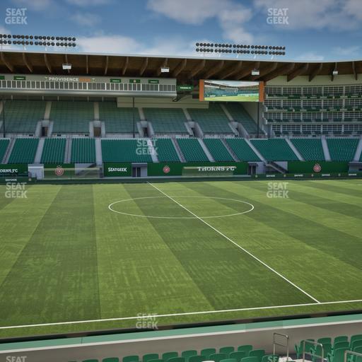Providence Park - Section Club 2 Seat View