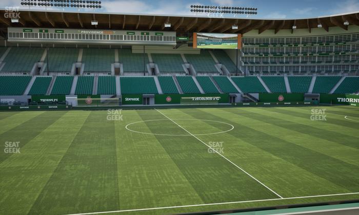 Providence Park - Section Club 2 Seat View