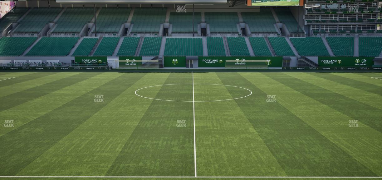 Providence Park - Section Club 3 Seat View