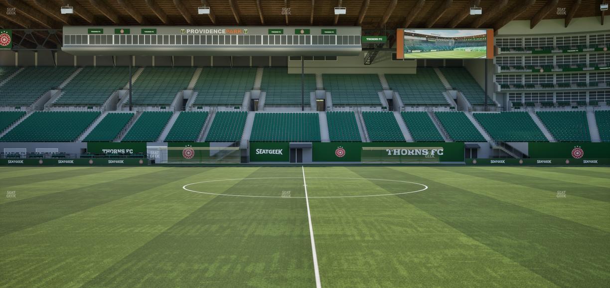Providence Park - Section Club 3 Seat View
