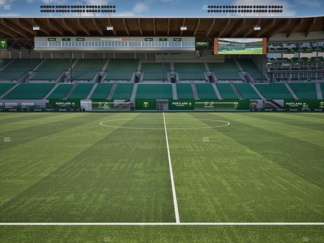 Providence Park - Section Club 3 Seat View