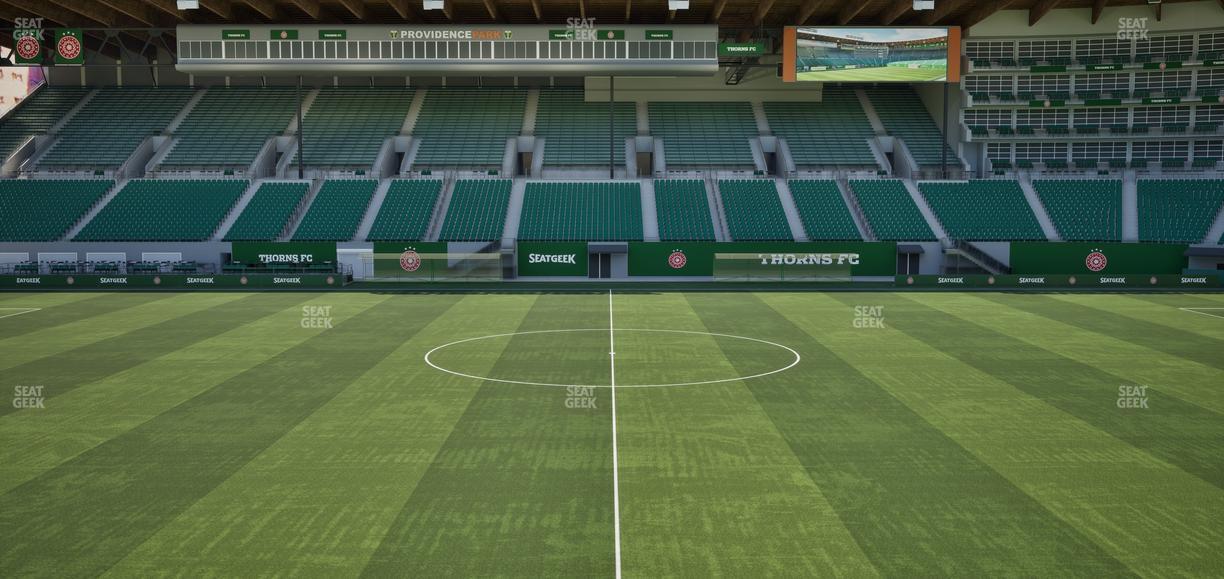 Providence Park - Section Club 3 Seat View