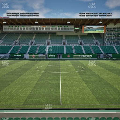 Providence Park - Section Club 3 Seat View