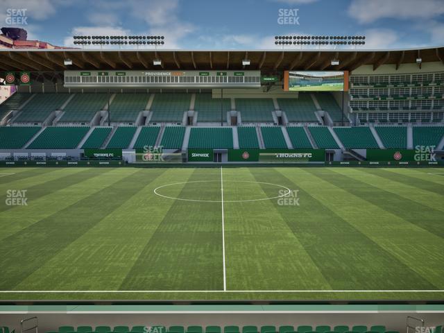 Providence Park - Section Club 3 Seat View