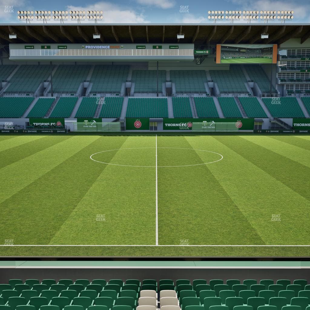 Providence Park - Section Club 3 Seat View