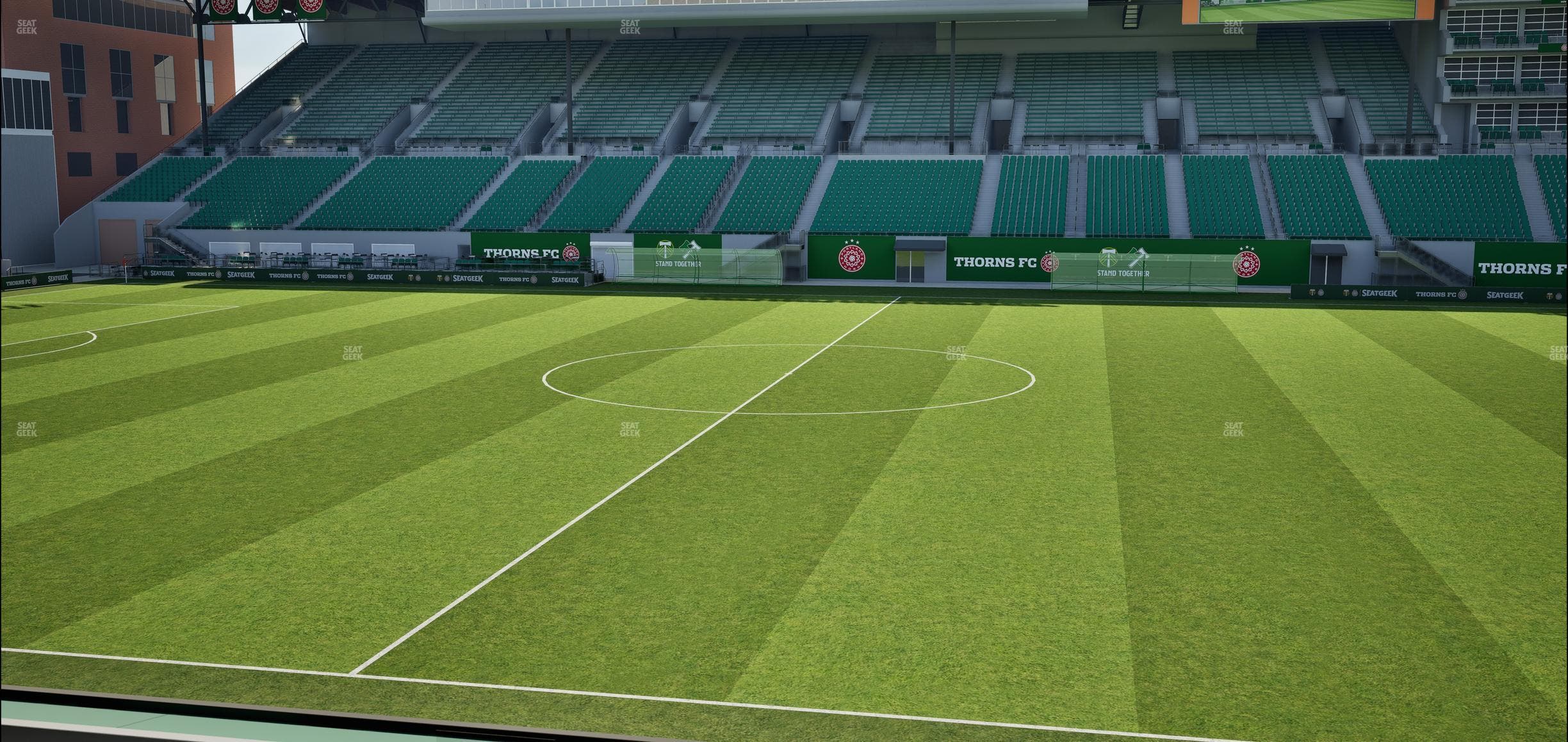Providence Park - Section Club 4 Seat View
