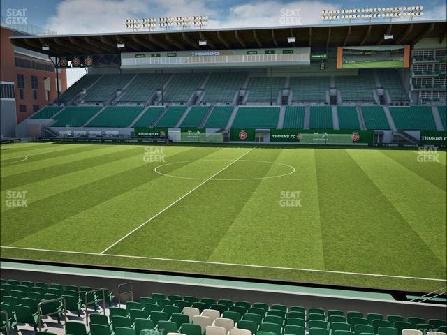 Providence Park - Section Club 4 Seat View