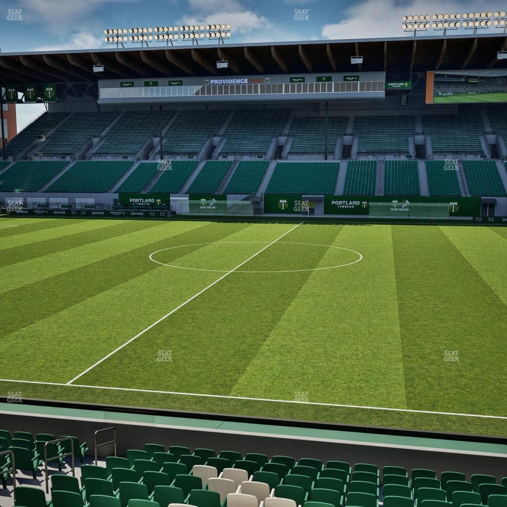 Providence Park - Section Club 4 Seat View