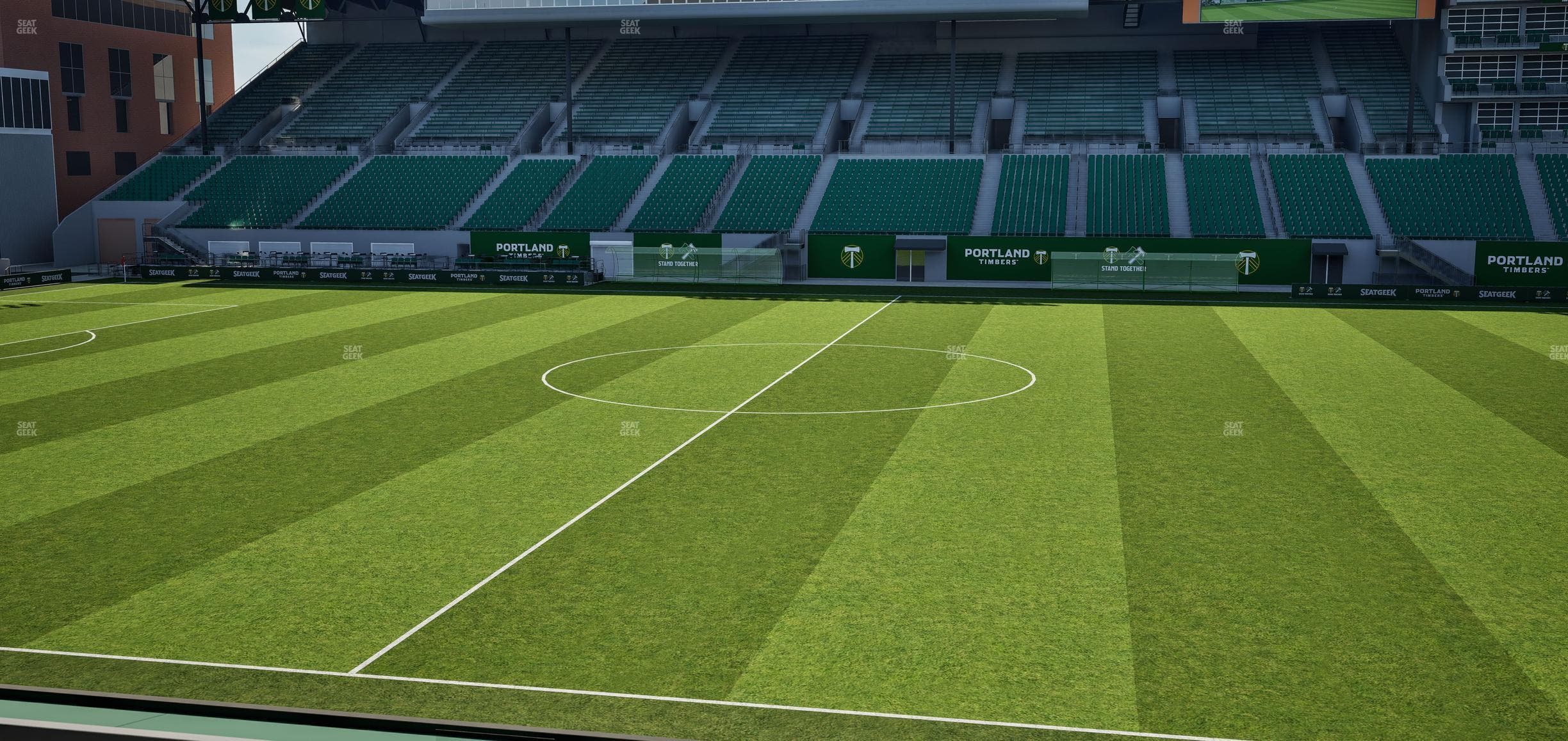 Providence Park - Section Club 4 Seat View