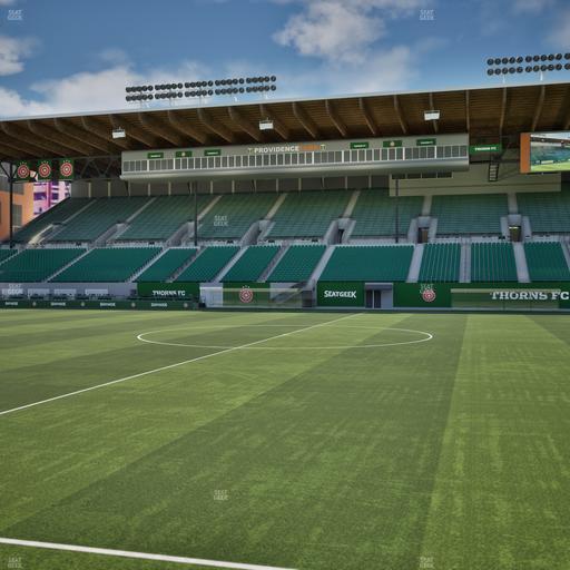 Providence Park - Section Club 4 Seat View