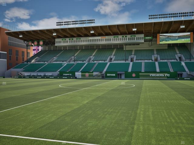 Providence Park - Section Club 4 Seat View