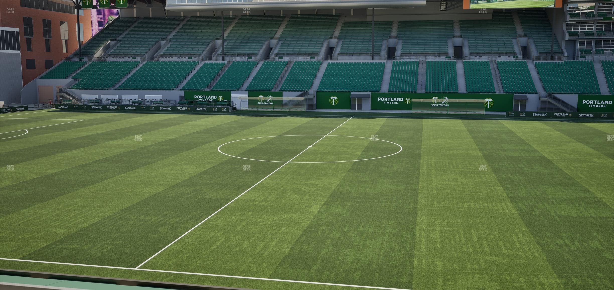 Providence Park - Section Club 4 Seat View