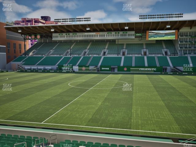 Providence Park - Section Club 4 Seat View