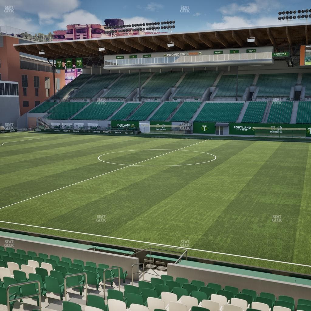 Providence Park - Section Club 5 Seat View
