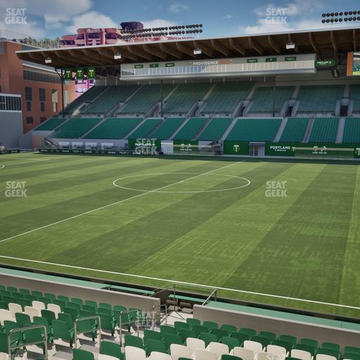 Providence Park - Section Club 5 Seat View
