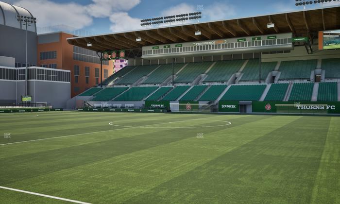 Providence Park - Section Club 5 Seat View
