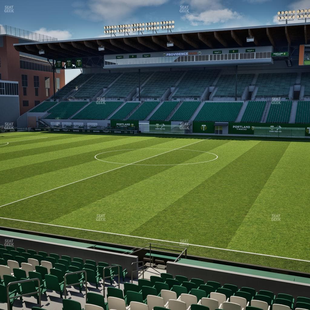 Providence Park - Section Club 5 Seat View