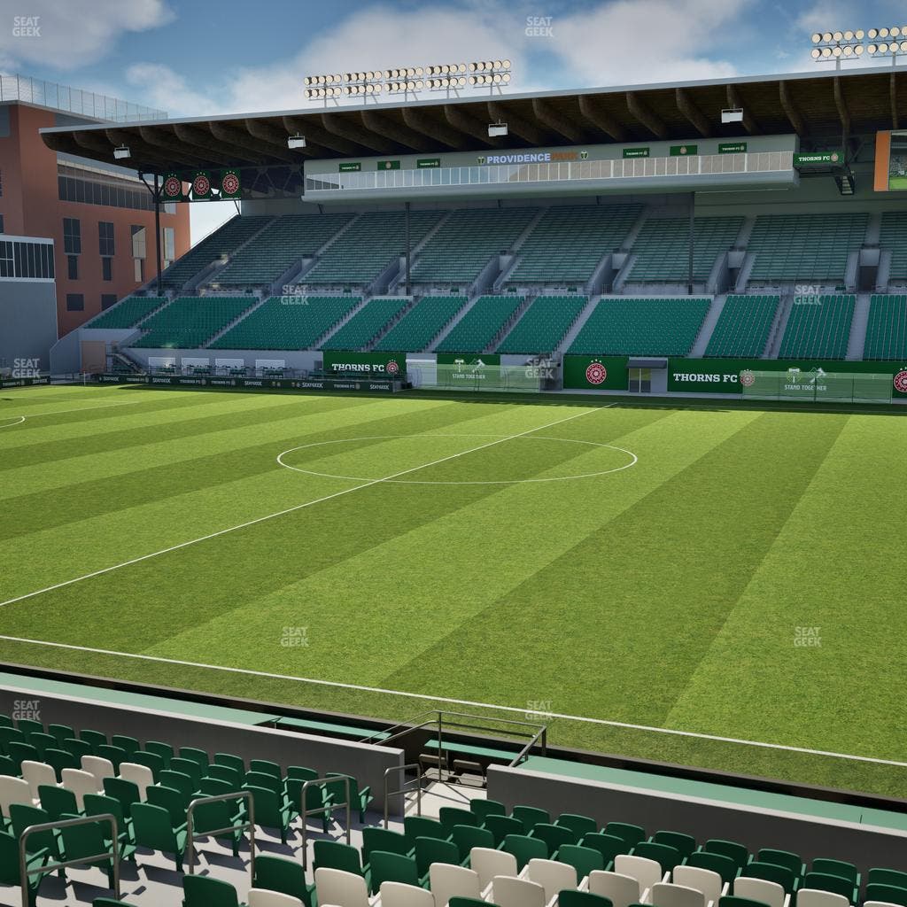 Providence Park - Section Club 5 Seat View