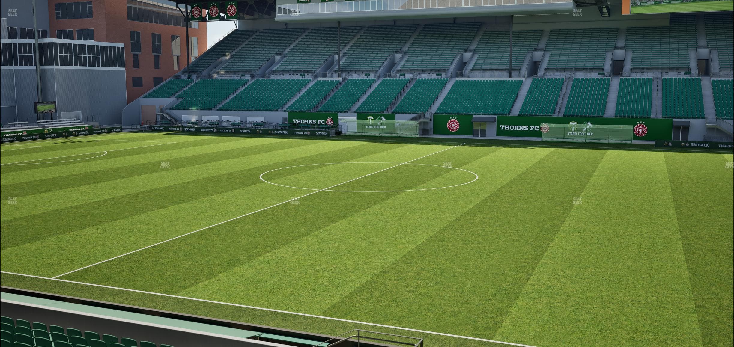 Providence Park - Section Club 5 Seat View