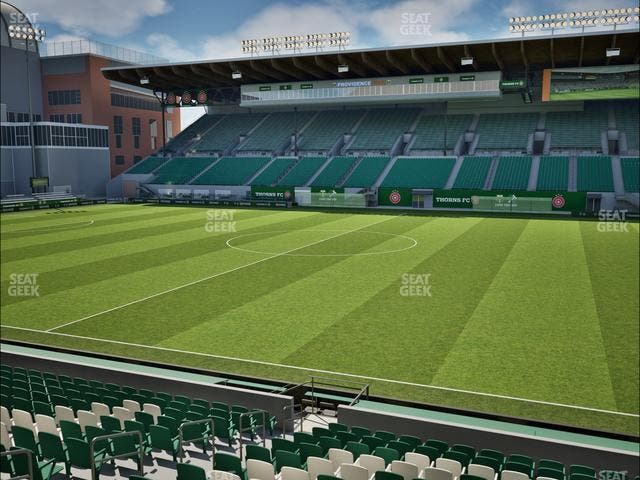 Providence Park - Section Club 5 Seat View