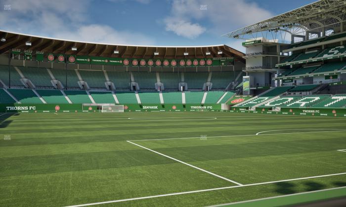 Providence Park - Section Club Deck 1 Seat View