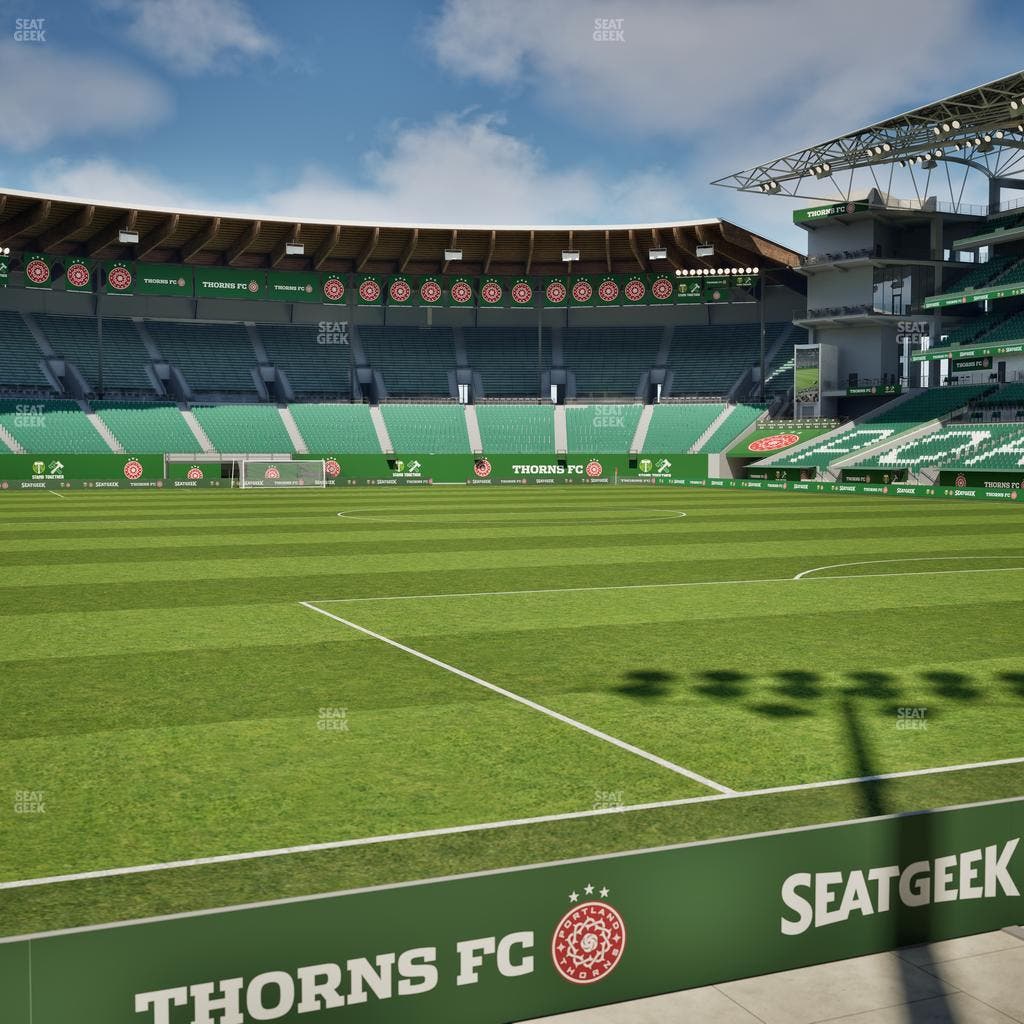 Providence Park - Section Club Deck 1 Seat View