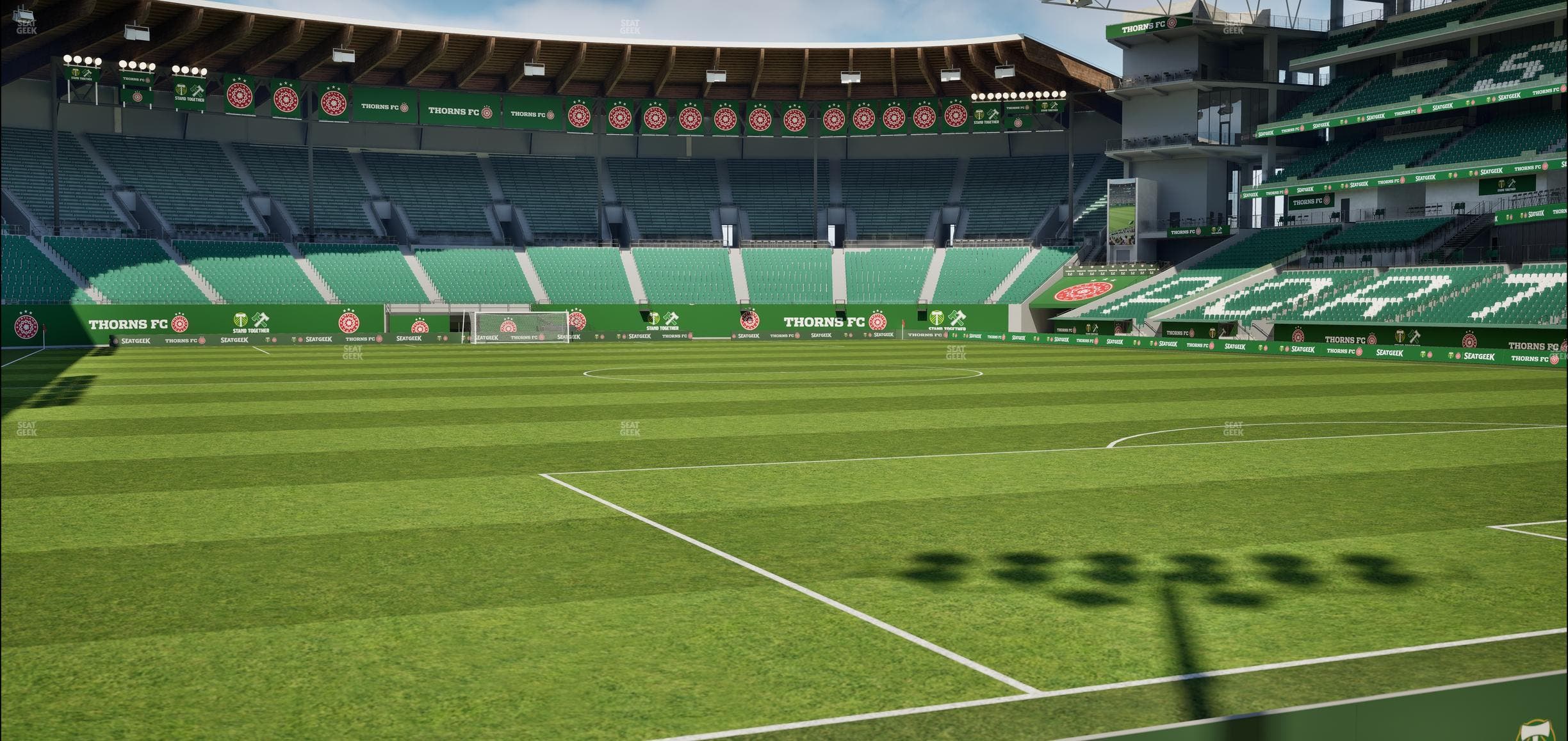 Providence Park - Section Club Deck 1 Seat View