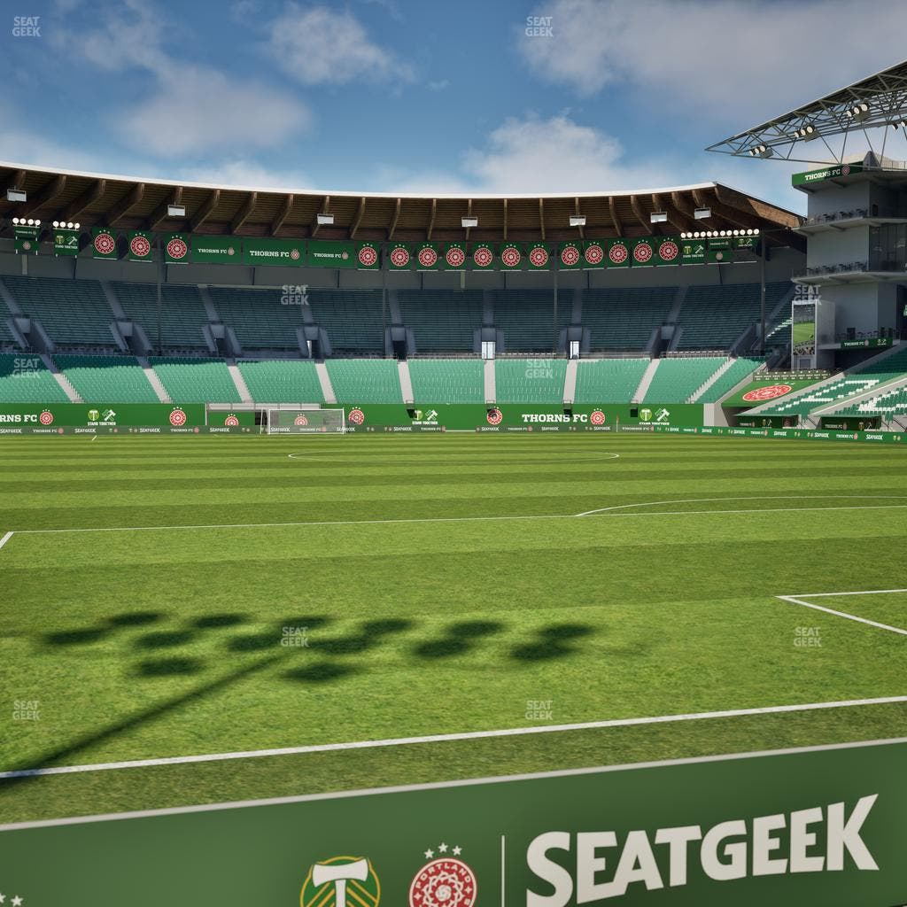 Providence Park - Section Club Deck 2 Seat View