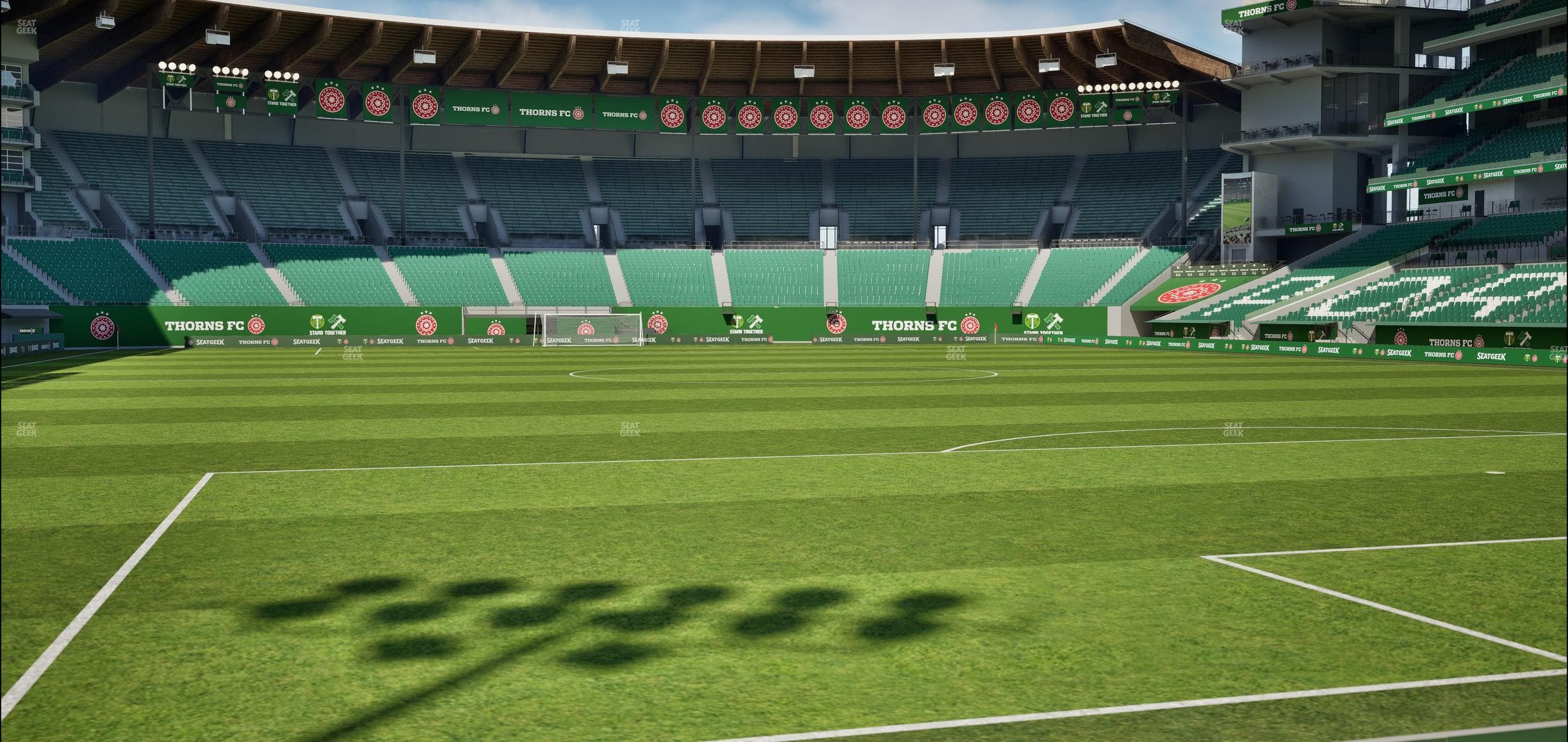 Providence Park - Section Club Deck 2 Seat View