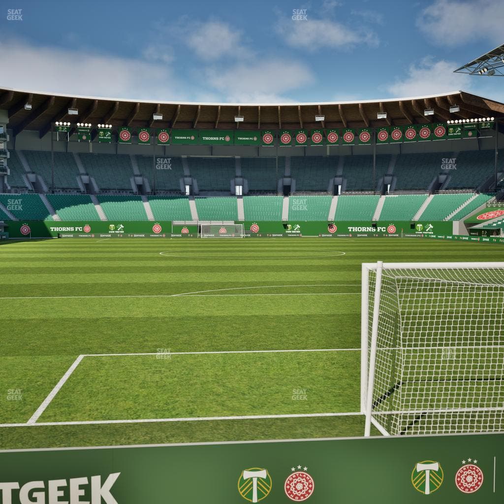Providence Park - Section Club Deck 3 Seat View