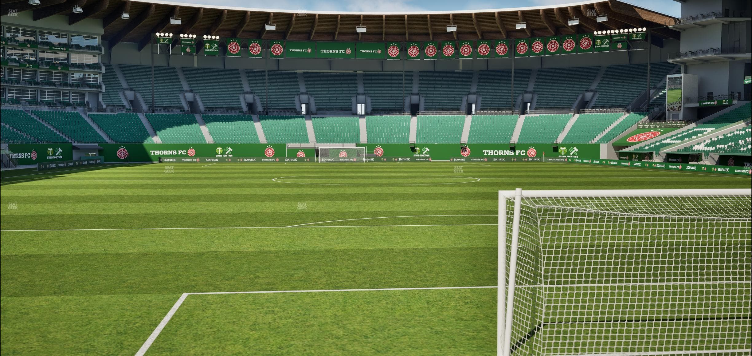 Providence Park - Section Club Deck 3 Seat View